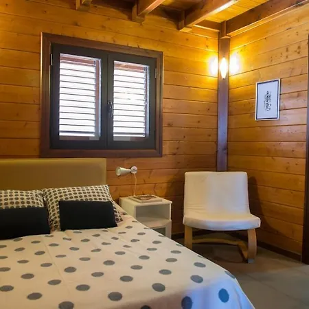 Hébergement de vacances Acogedora Casa De Madera Con Piscina Güimar