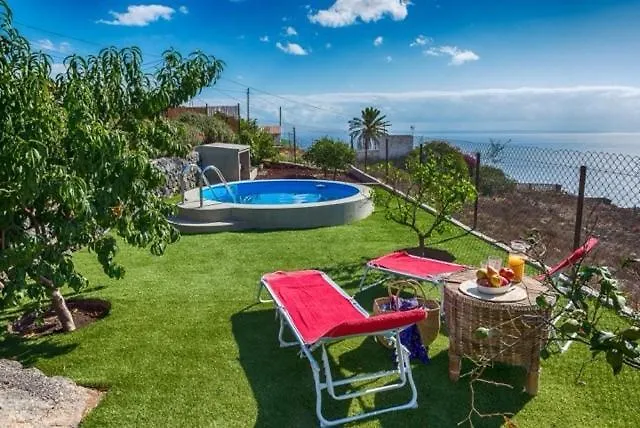 Vakantiehuis Acogedora Casa De Madera Con Piscina Güimar